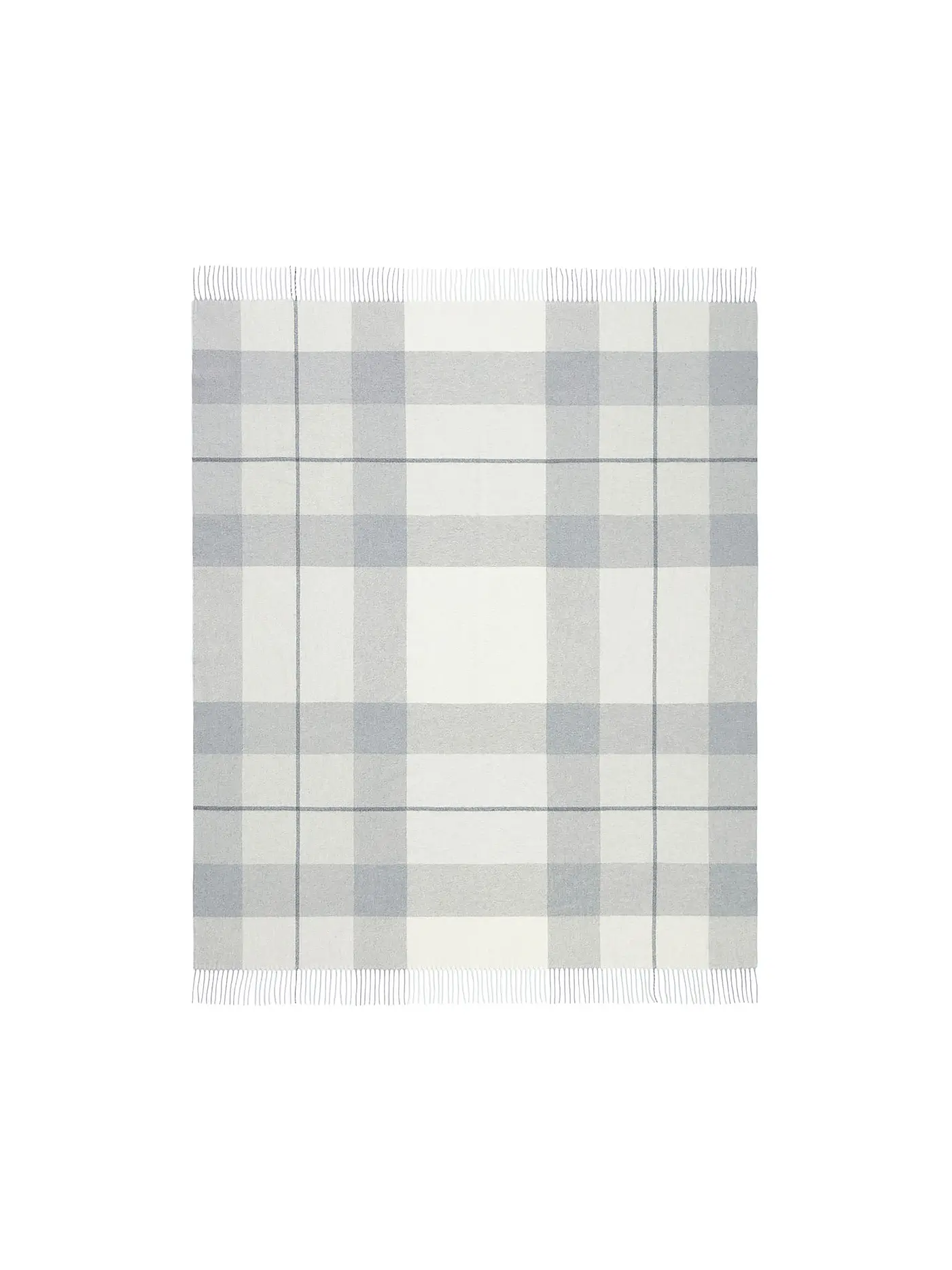 BIEDERLACK | Tagedecke - Wolldecke - Plaid Modern Classic 130x170cm Quito Natur | 
